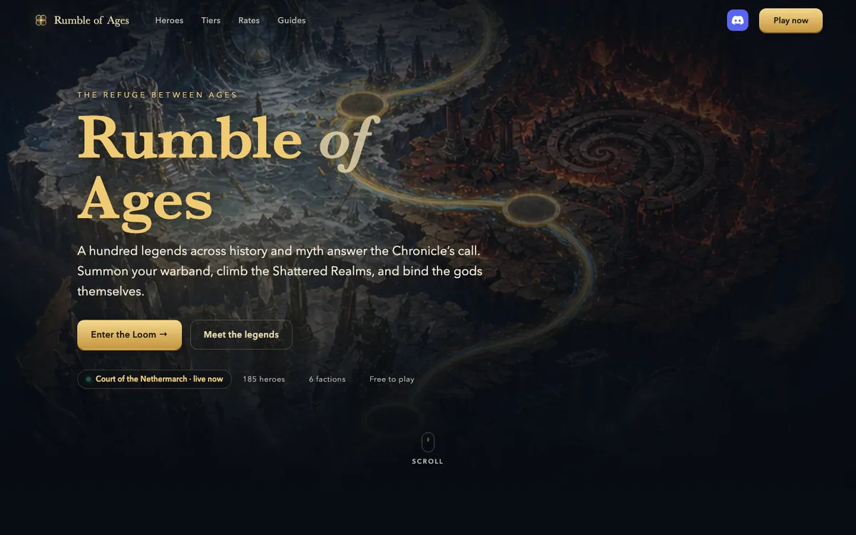 Rumble of Ages screenshot